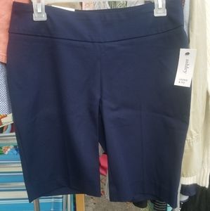 Womens Navy Blue Shorts NWT